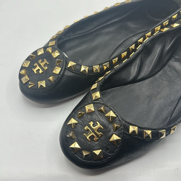 Tory Burch Studded Flats Dale - Picture 4 of 15